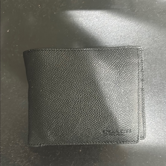 Coach Black Key and Card Holder Leather Accessory - Picture 1 of 4